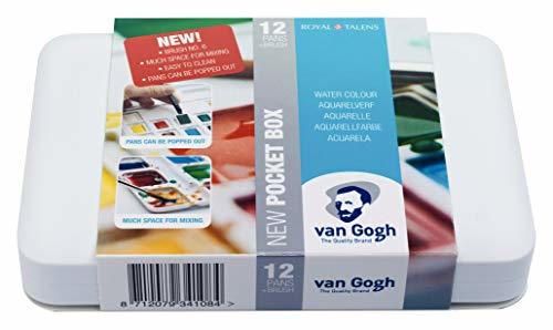 Van Gogh Caja de 12 acuarelas, Multicolor