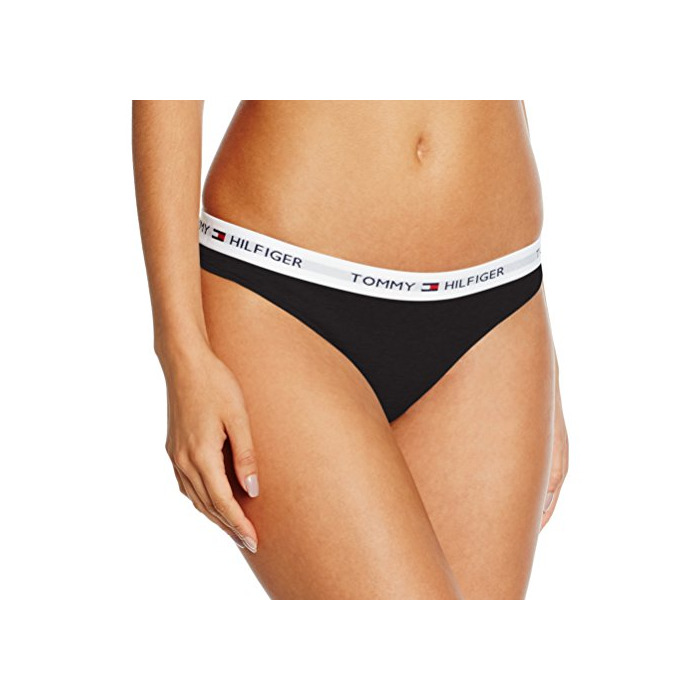 Social Tommy Hilfiger Thong Tanga, Negro