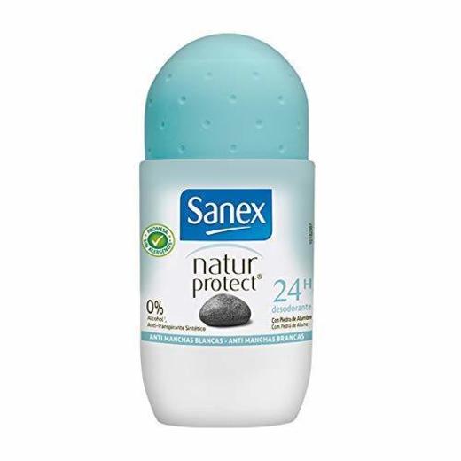 Sanex Natur Protect Anti Manchas Blancas Desodorante Roll-on