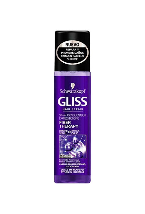 Beauty Gliss - Acondicionador Express Fiber Therapy - Sin Aclarado Para cabello Sobreprocesado