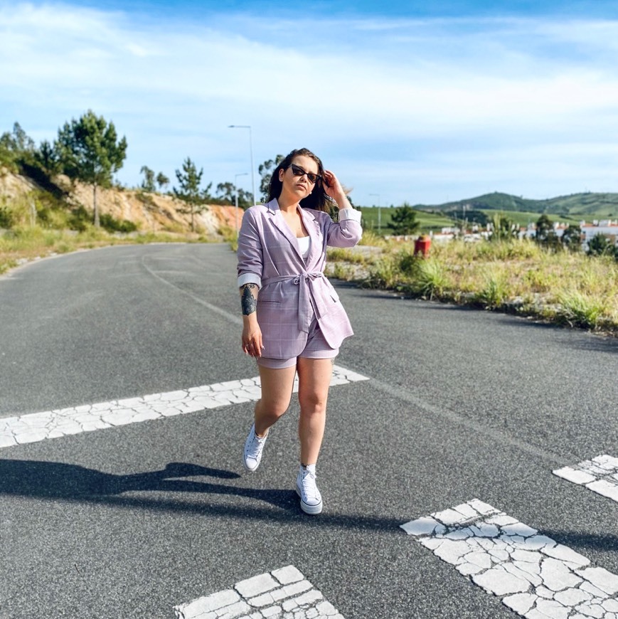 Social Twin set. Blazer e calção 