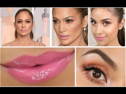 Moda Maquillaje Estilo a JLO en los Oscars 2015 - YouTube