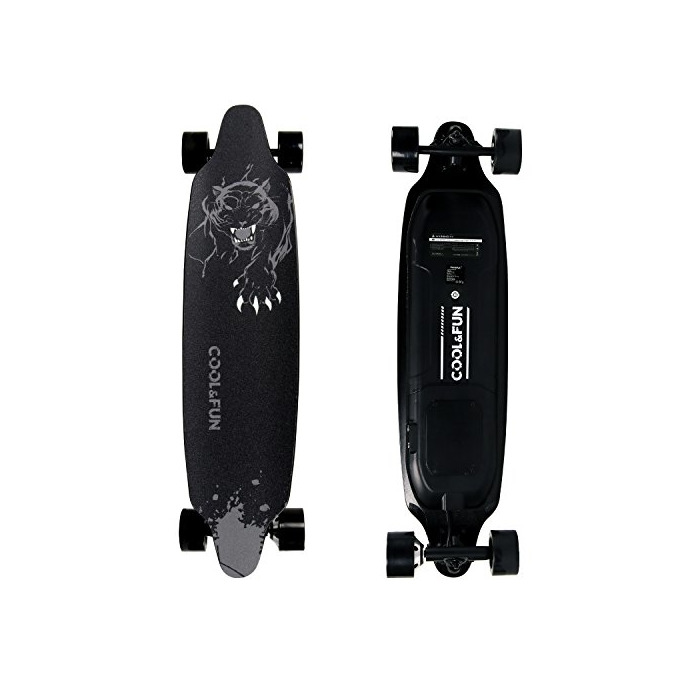 Social COLORWAY Monopatín Eléctrico Skateboard Eléctrico Longboard de 4 Ruedas con Control Remoto