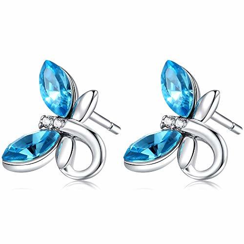 Producto Pendientes Mujer - Pendientes tous Plata con Circonita Swarovski Aretes Joyas libelula