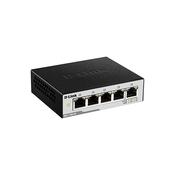 Productos D-Link DGS-1100-05 - Switch 5 Puertos Gigabit 1000 Mbps