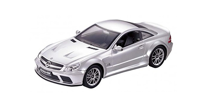 Producto Cart Electronic RC de Mercedes Benz SL 65 AMG en Plata, Modelo Coche