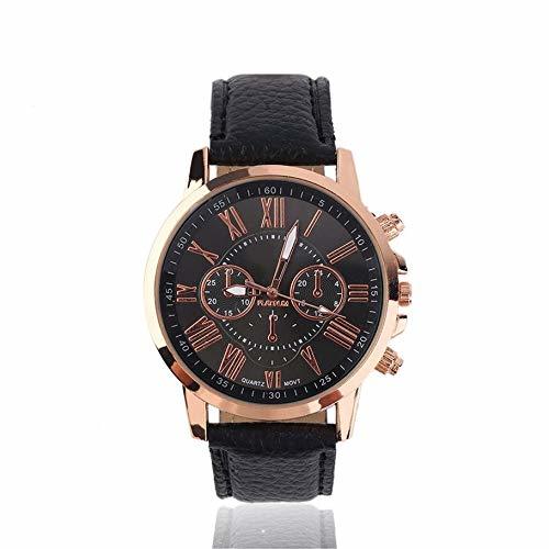 Product Silverfer Universal Casual Stylish Numerals PU Leather Alloy Quartz Watch Fashionable Design