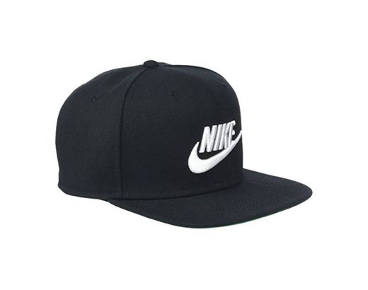 NIKE U NSW Pro Cap Futura Hat, Unisex Adulto, Black/Pine Green/Black/