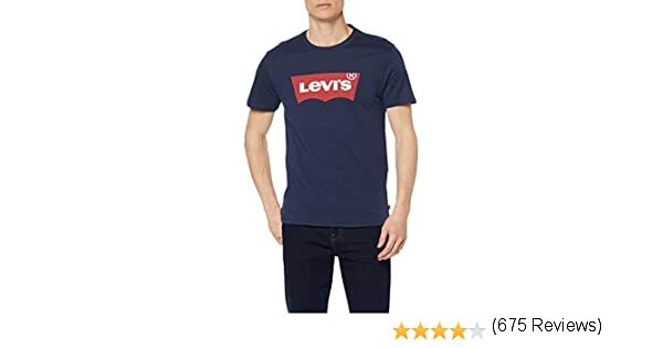 Moda Levi's Graphic Set-in Neck Camiseta para Hombre: Amazon.es ...