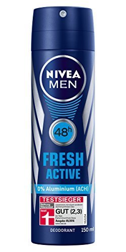 Places Nivea Deo Herren fresco spray activo, Paquete 6er