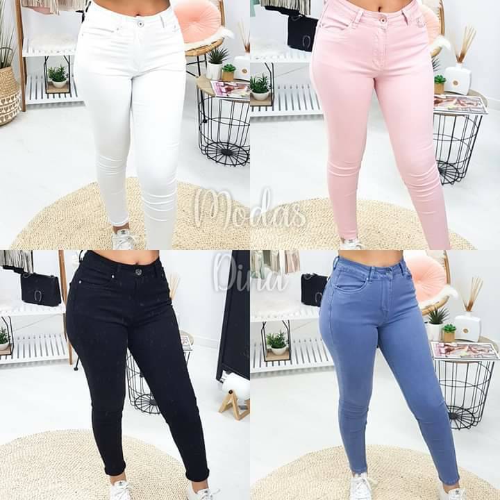 Social  Calças jeans cores