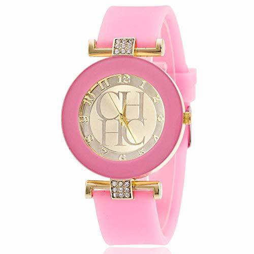 Product Reloj De Cuarzo para Mujer Reloj De Silicona De Cristal Reloj Fecha