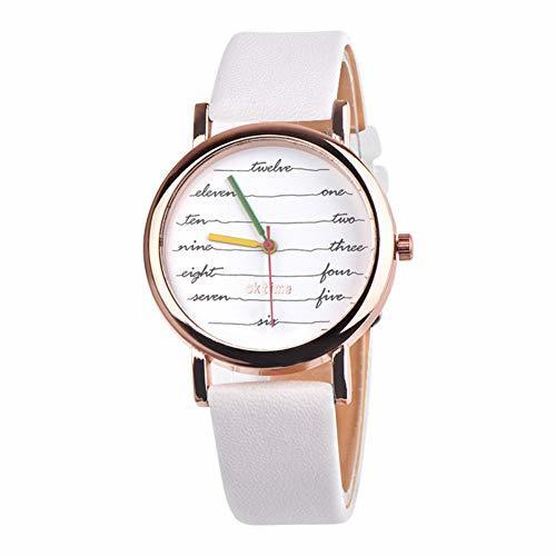 Products NJKHN Reloj de Mujer Reloj de Mujer Reloj de Cuero Casual para