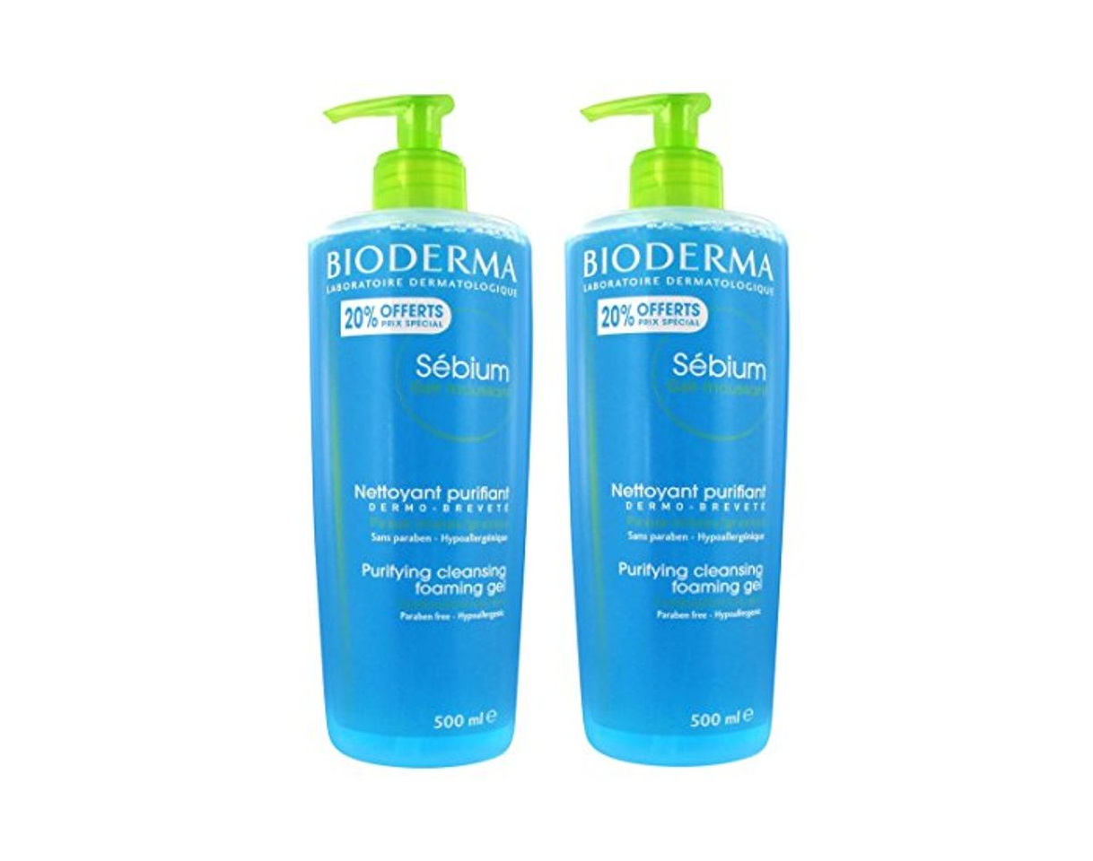 Products Bioderma Sebium Purificante Gel Espuma Combinación o piel grasa 2X 500ml