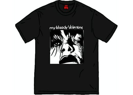 Supreme My Bloody Valentine Feed Me With Your Kiss Tee 