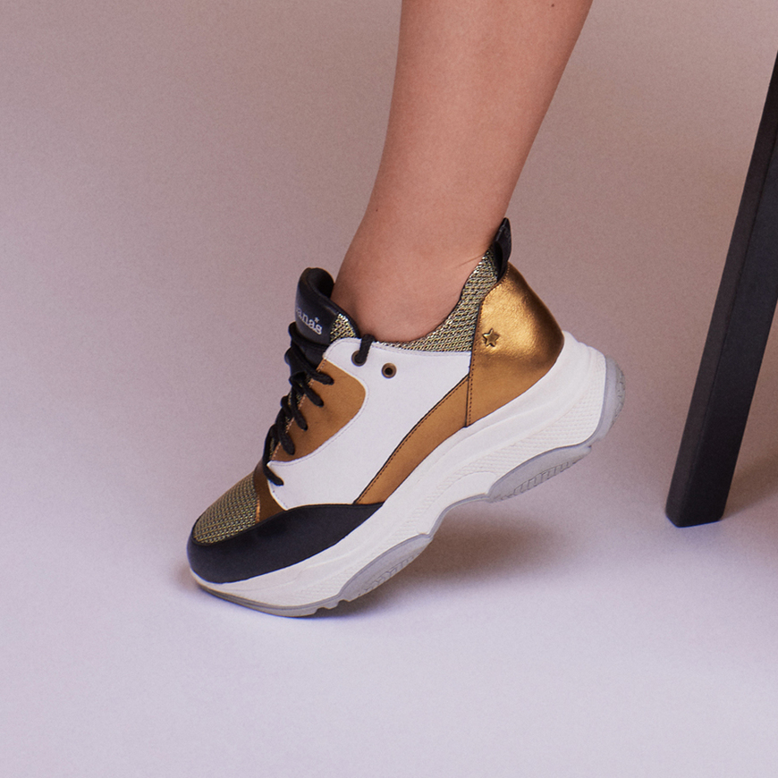 Social TENIS-CUBANAS-PULL100GOLD-Gold