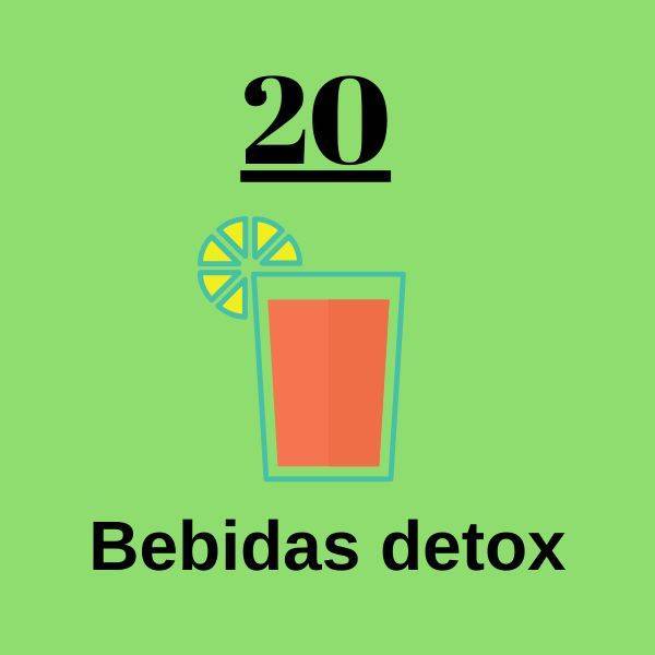 Fashion 20 Bebidas DETOX! 