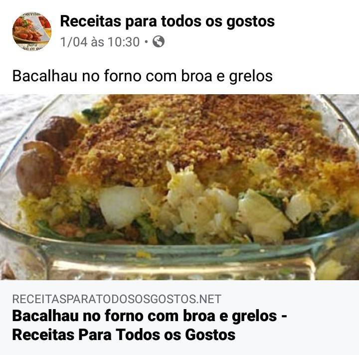 Fashion Bacalhau com broa e grelos