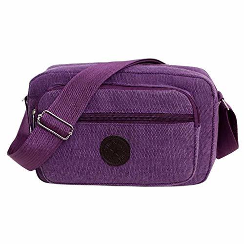 Social AMNVBD Casual Men Crossbody Bag Canvas Satchel Belt Shoulder Bag Male Sling