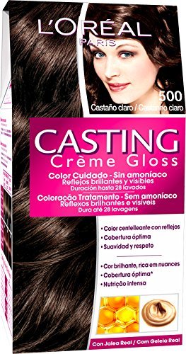 Product L'Oreal Paris Casting Crème Gloss Coloración sin Amoniaco 500 Castaño Claro