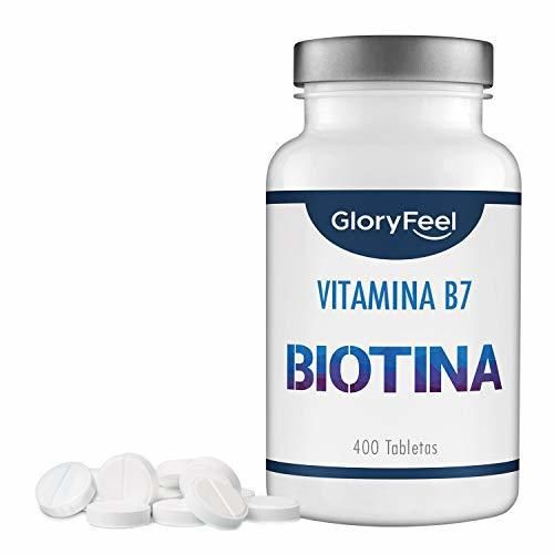 GloryFeel® Biotina 10000 mcg de dosis alta