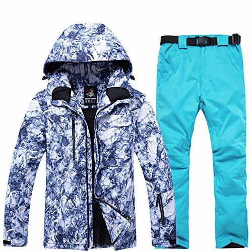 Social LDSHW Traje de esquí，Nuevo Traje de esquí para Hombre Chaqueta de Snowboard