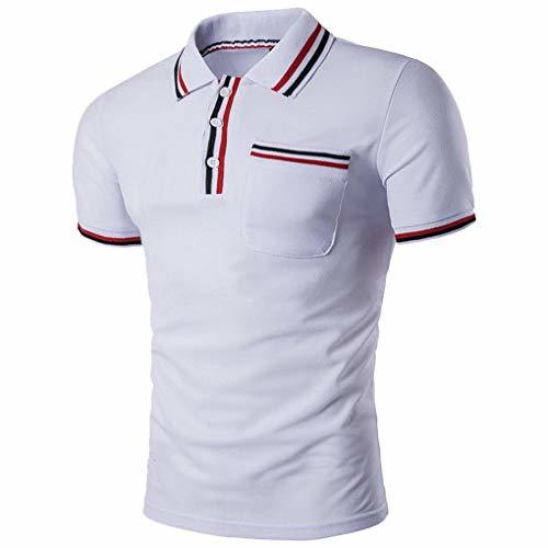 Social Reeseiy Camisa De Polo con Mangas Casual Chic Polos Cortas Y De