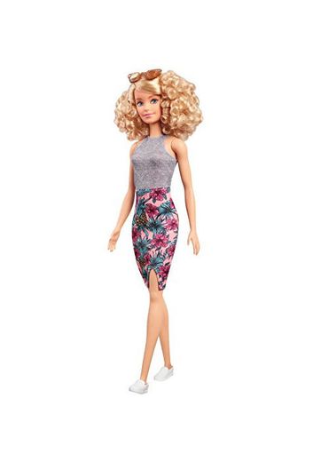 Barbie Fashionista, Muñeca Piña fashion, juguete +7 años