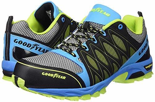 Social Goodyear GYSHU1503 - Zapatillas de seguridad para hombre, Multicolor, 42 EU