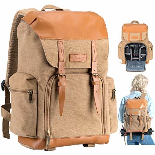 Producto TARION M-02 Mochila Cámara Impermeable Mochila Fotografia para Objetivo Trípode Laptop 15“