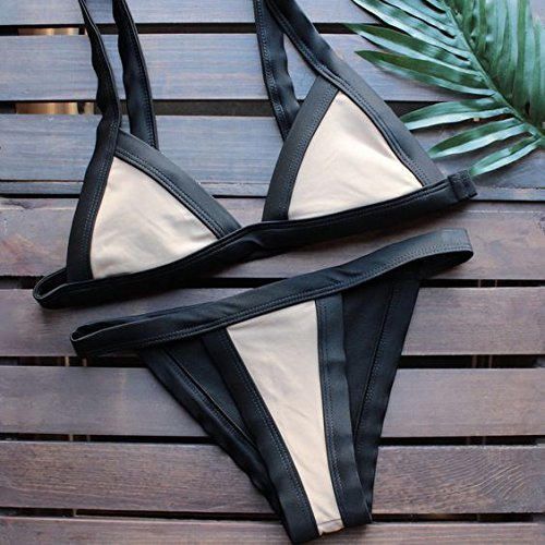 GUOZI Bikini Bikini Traje de baño Push Up Bikini Swim Triángulo Swim