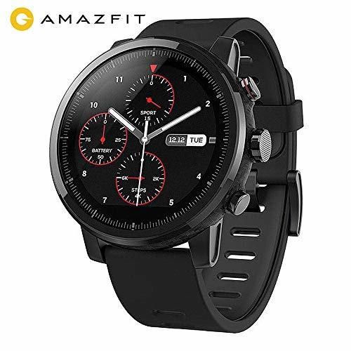 AMAZFIT Stratos 2 Smartwatch, Huami Reloj Inteligente con GPS, Versión Internacional, Funciona