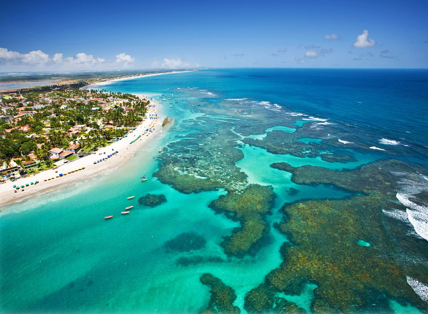 Lugar Praia . Porto De GALINHAS.