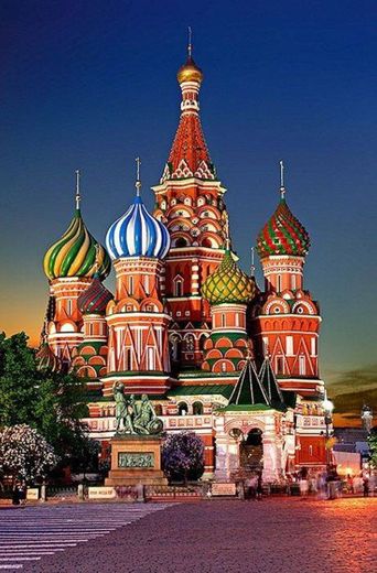Catedral de São Brasílio, Moscovo, Rússia.