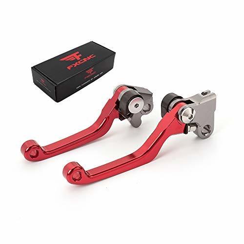 Product FXCNC Racing CNC Aluminum Dirt Bike Pivot Brake Clutch Lever Set for