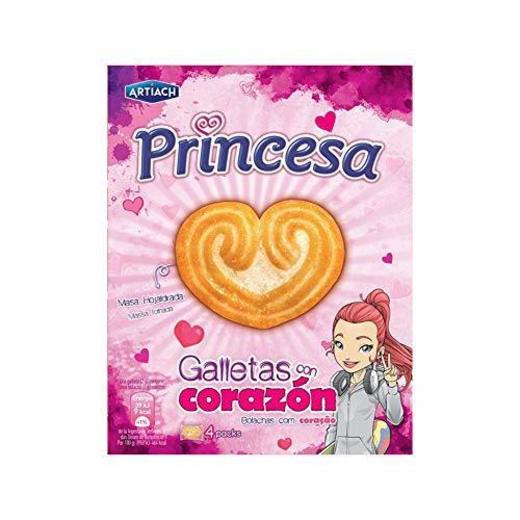 Artiach Princesa Galletas con Corazón