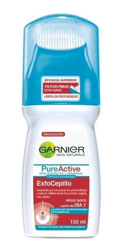 Moda Limpia la Piel con el Exfocepillo Pure Active de Garnier Skin Active ...