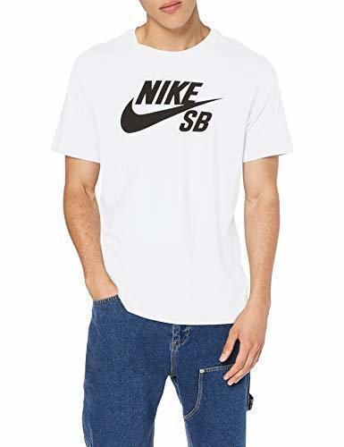 Nike M SB Dri-FIT Camiseta, Hombre, Blanco