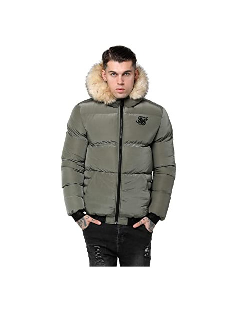 Product Sik Silk Cazadora Distance Jacket Khaki Hombre M Verde