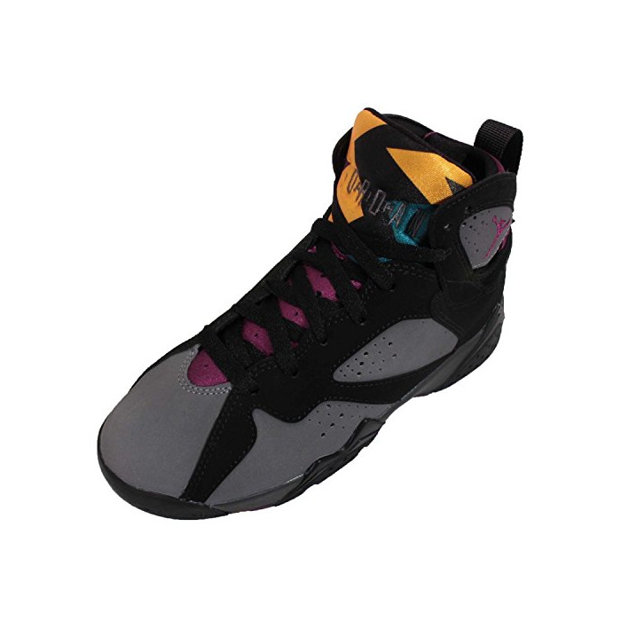 Fashion Nike Air Jordan 7 Retro BG, Zapatillas de Baloncesto para Niños, Negro/Gris