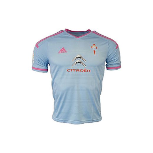 adidas 2014-2015 Celta Vigo Home Football Soccer T-Shirt Camiseta