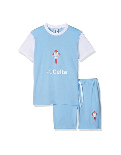 R.C. Celta de Vigo Pijcel Pijama Corta, Infantil, Multicolor