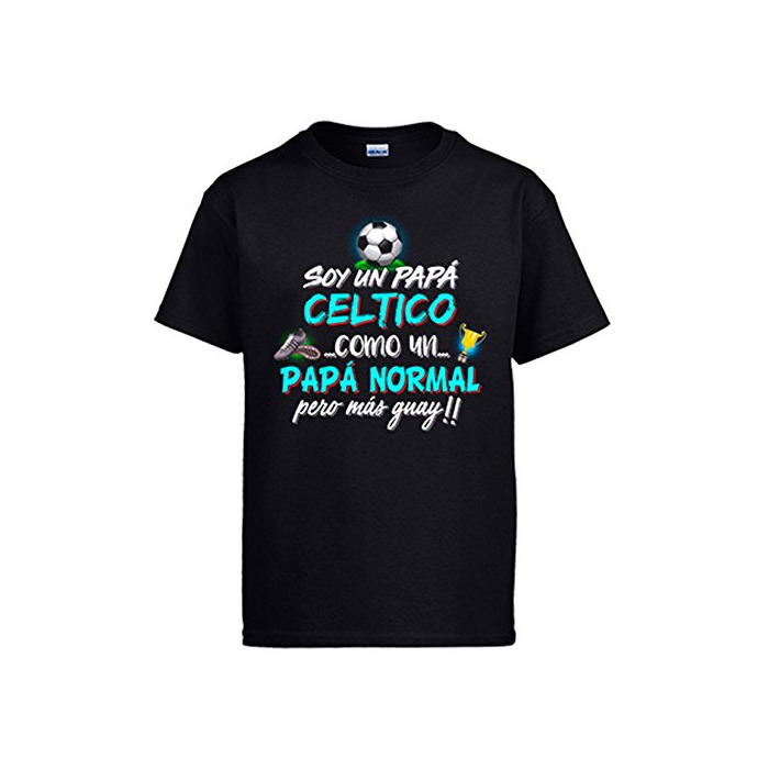 Producto Diver Camisetas Camiseta Soy un papá Céltico como un papá Normal Pero