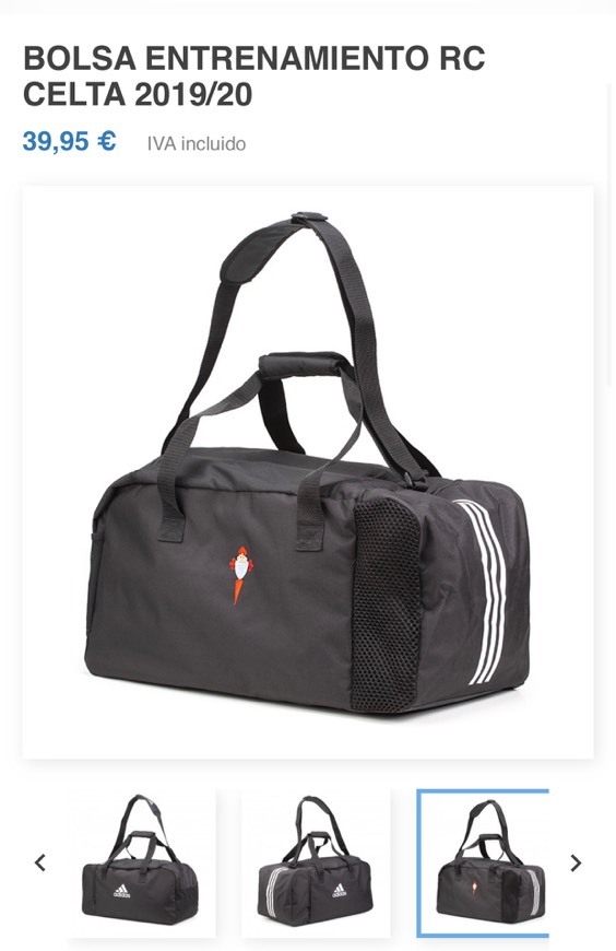 Moda Bolsa entrenamiento real club celta de vigo