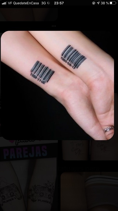 Moda Tatuajes parejas