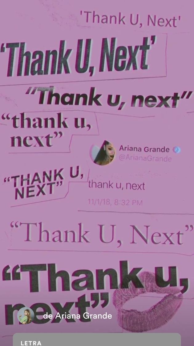 Canciones Thank u, next