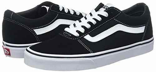 Fashion Vans Ward Canvas, Zapatillas Hombre, Negro