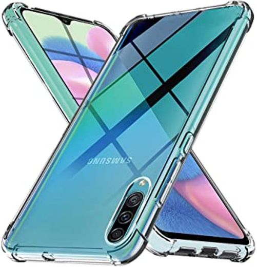 Ferilinso Funda para Samsung Galaxy A50S,A30S,A50 Carcasa,[Reforzar la versión con Cuatro Esquinas][Funda