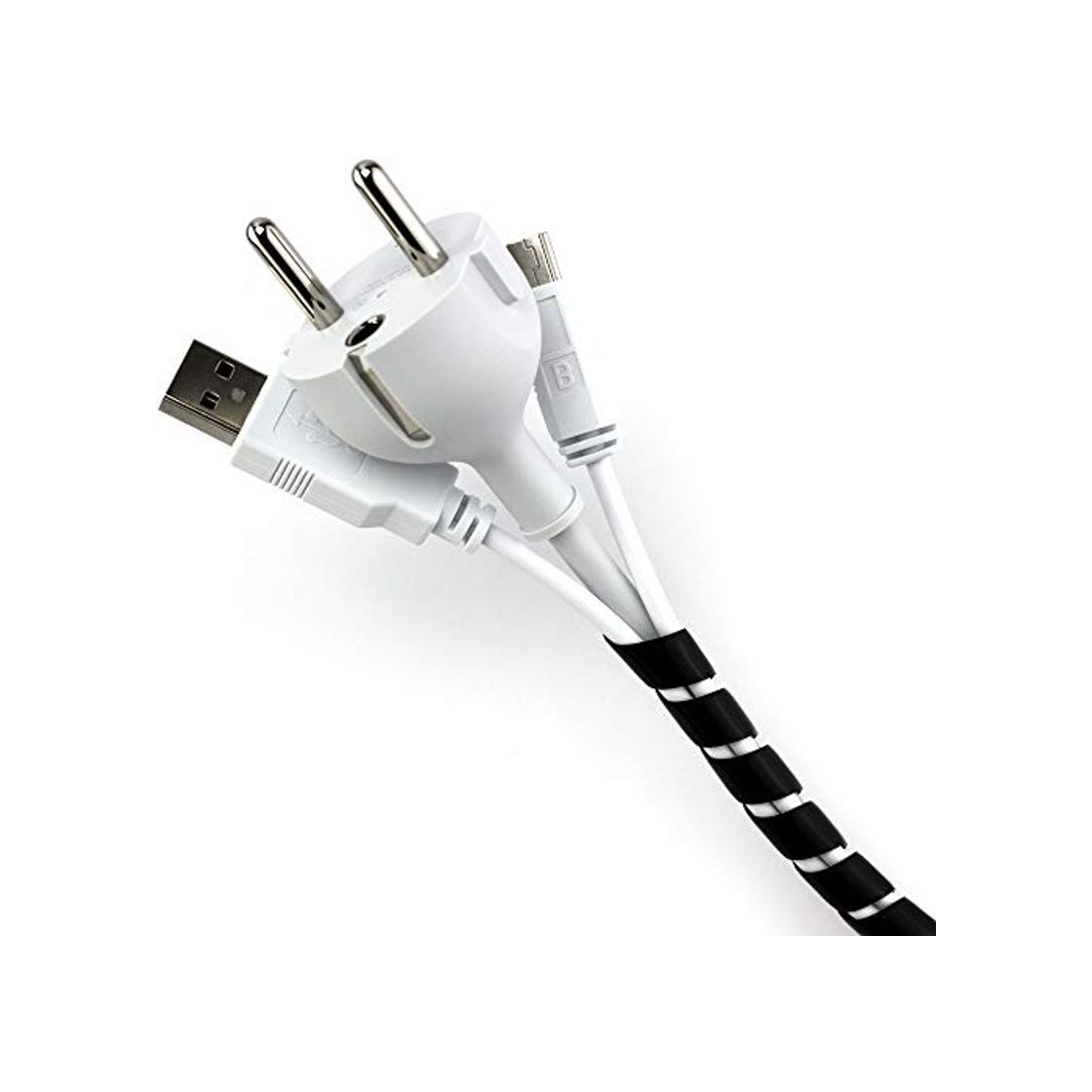 Social Purovi® Organizador de Cables en Espiral