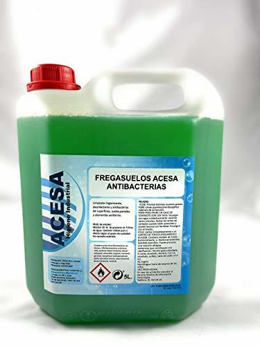 Producto Fregasuelos Antibacterias Concentrado de uso Profesional Desinfectante y Bactericida de uso Profesional